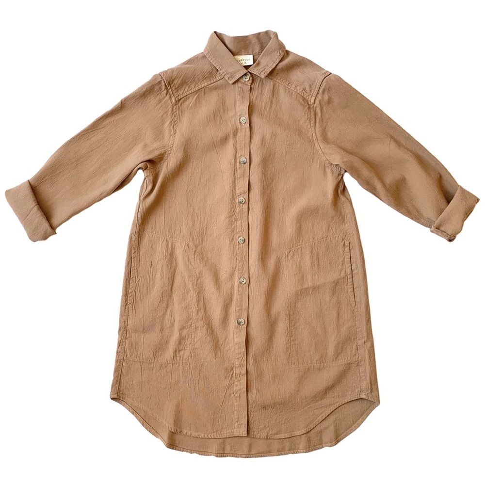 Workshirt in Camel by Curator SF